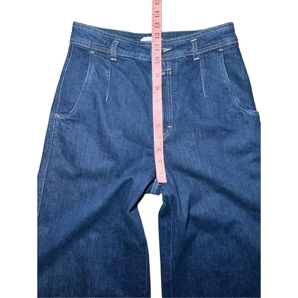 Anthropologie Closed Organic Cotton Leira High-Rise Wide-Leg Jeans